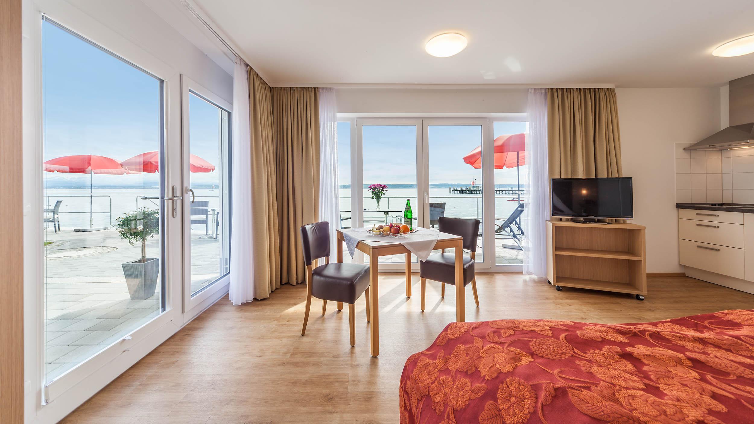 Apartment Meersburg - Wohnbereich