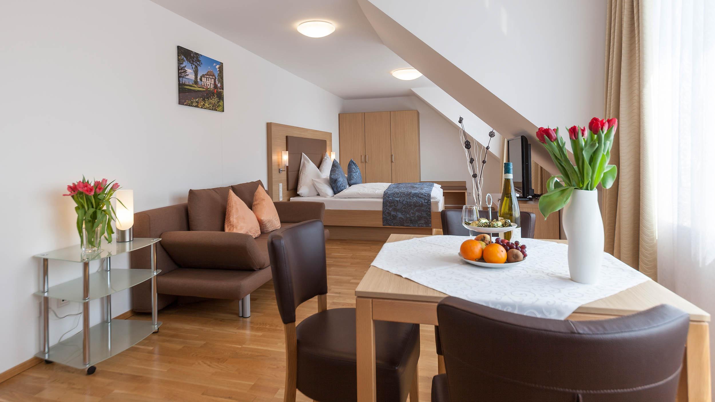 Apartment Arenenberg - Wohnbereich