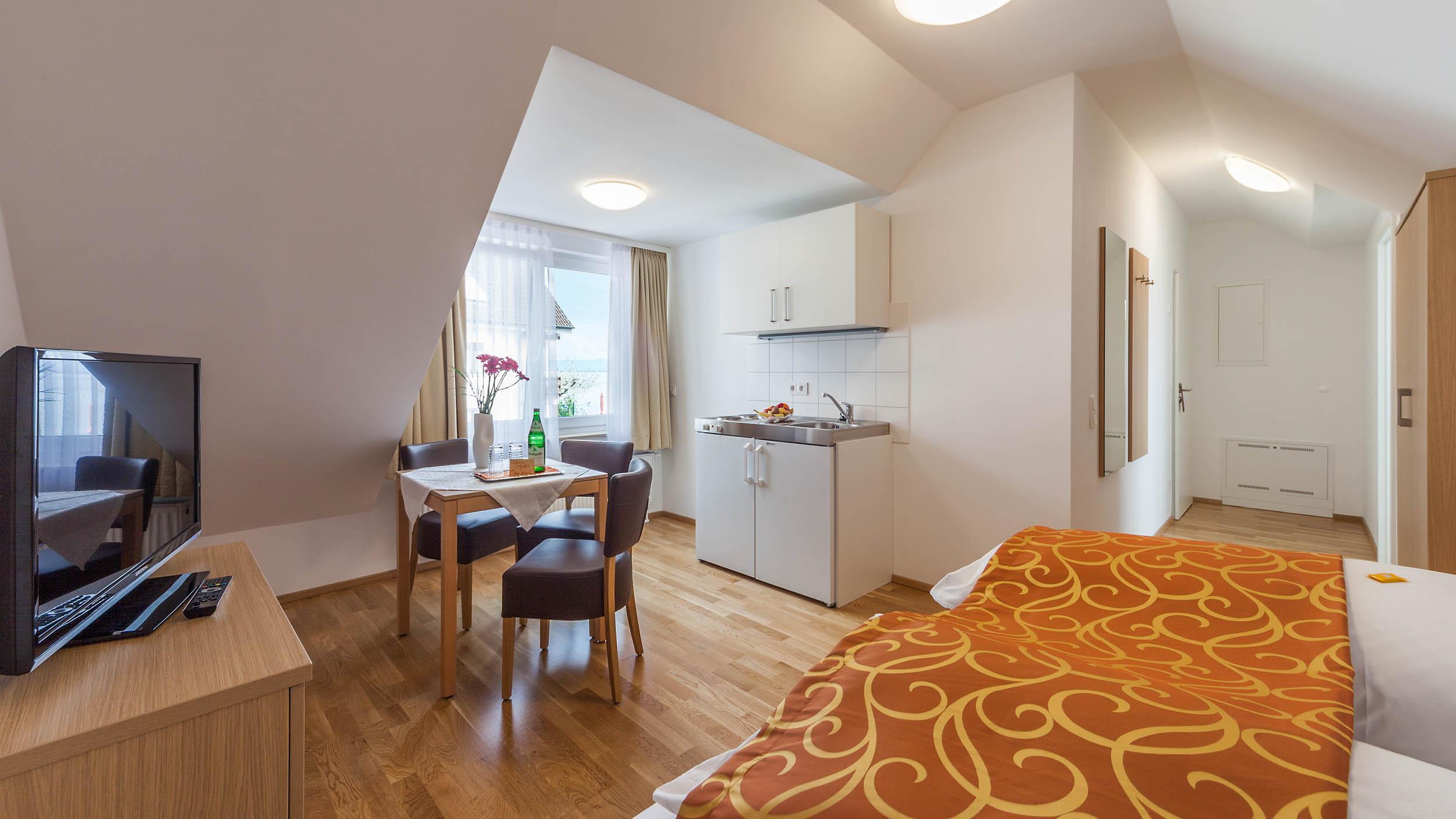 Apartment Seebühne - Wohnbereich