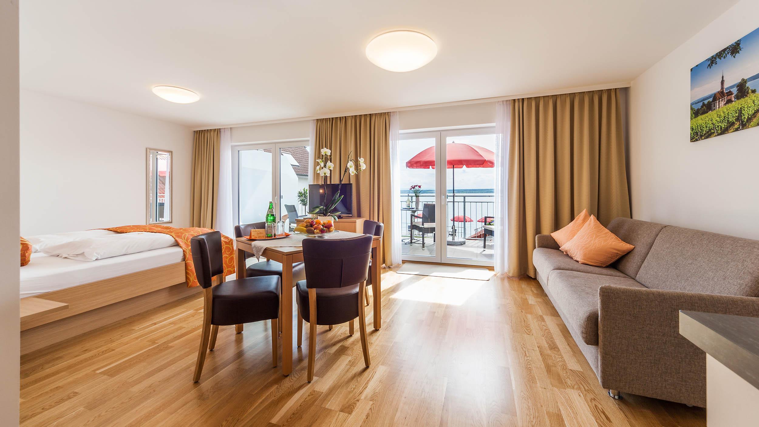 Apartment Birnau - Wohnbereich
